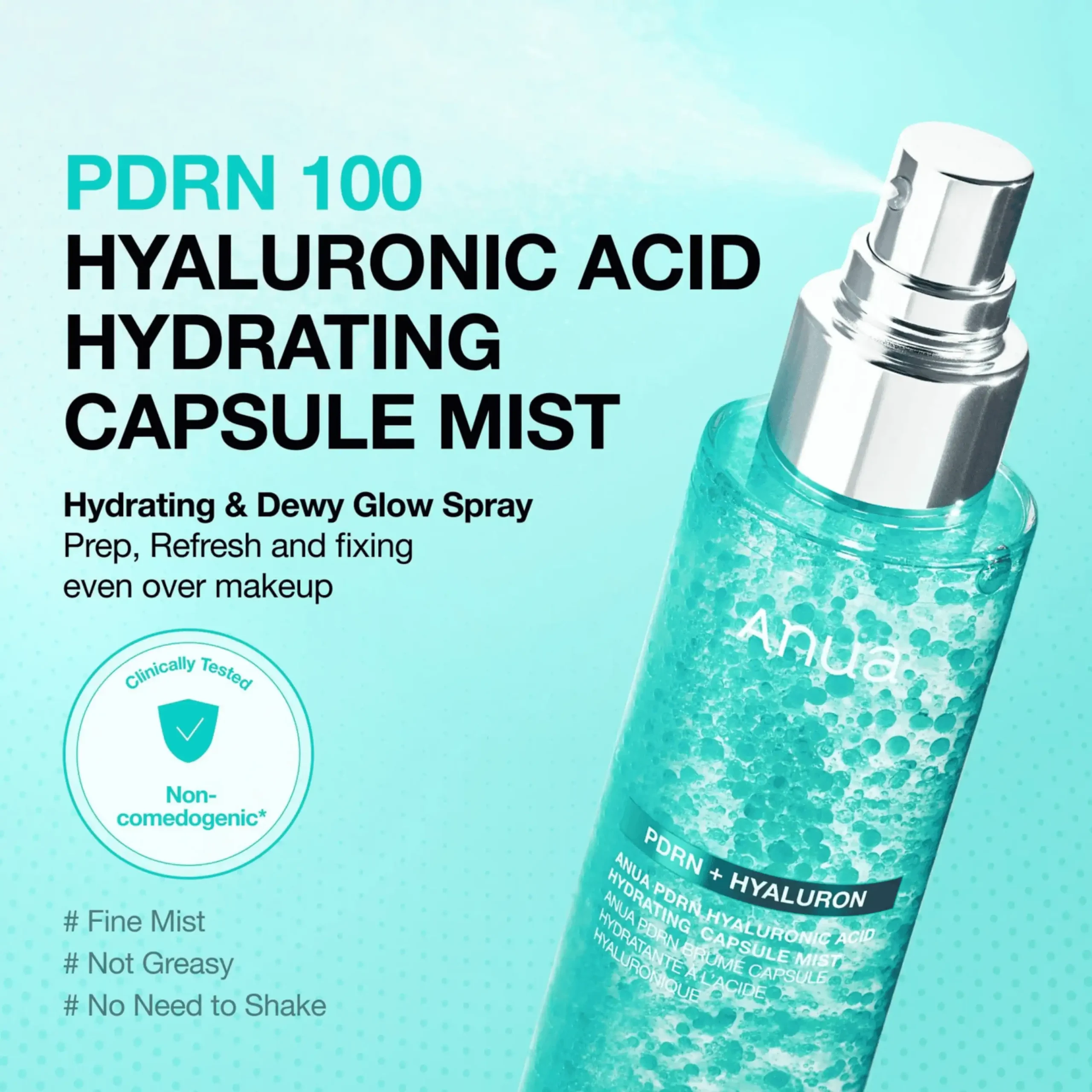 Anua PDRN Collagen Glow Facial Serum Spray