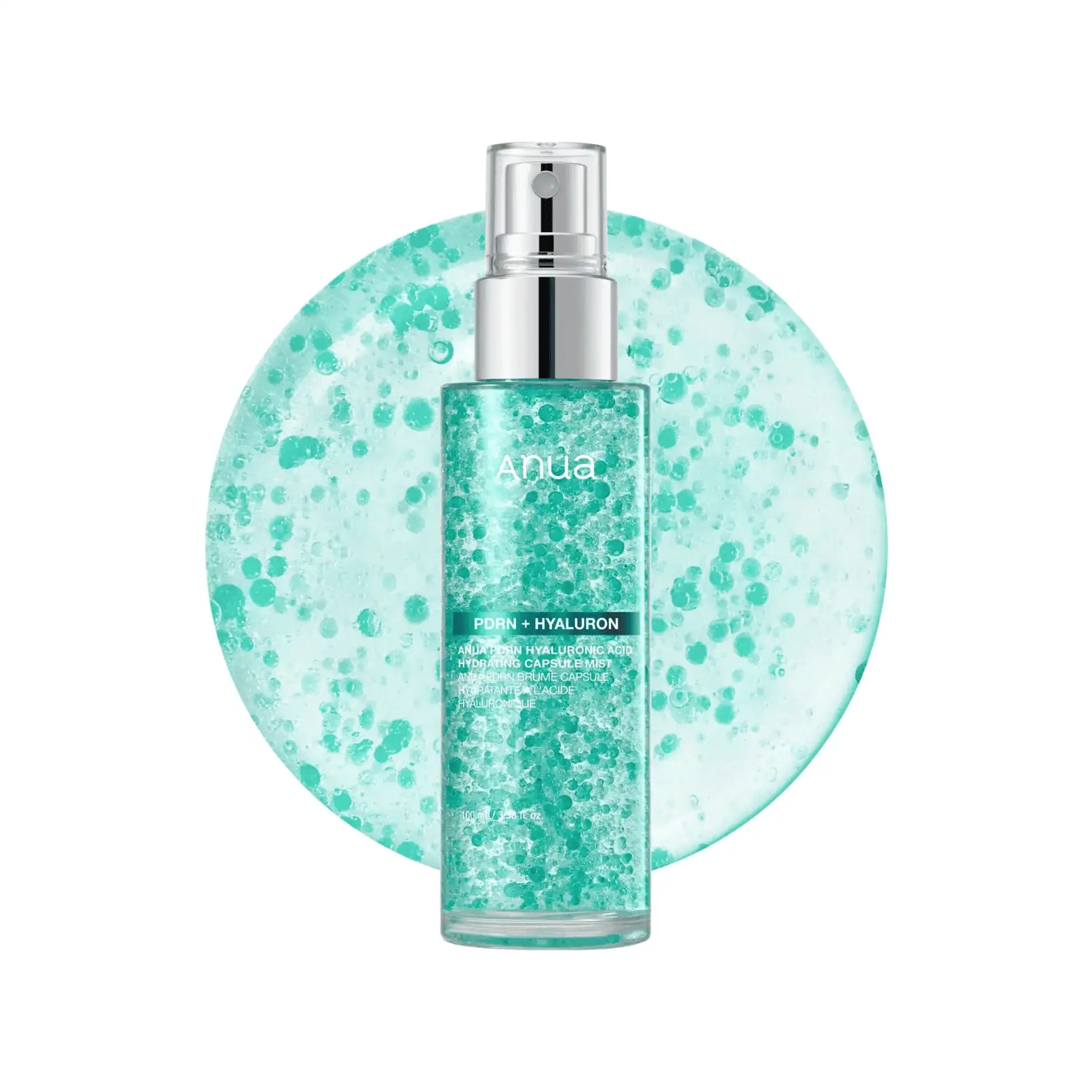 Anua PDRN Hyaluronic Acid Hydrating Capsule Mist bottle